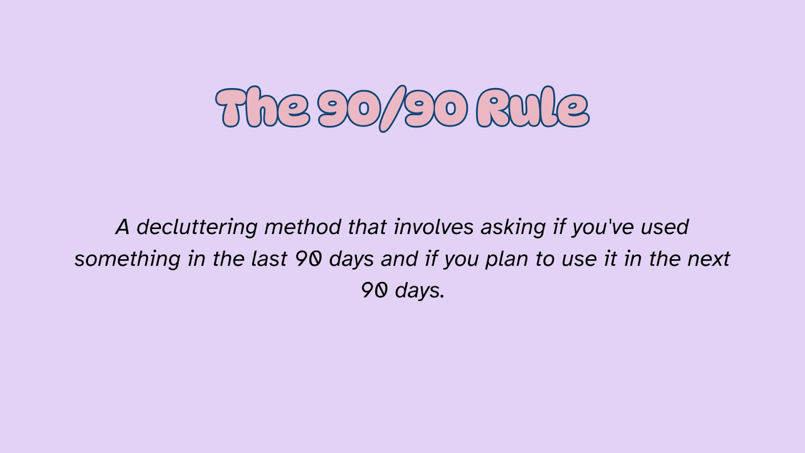 10-Minute Decluttering Method