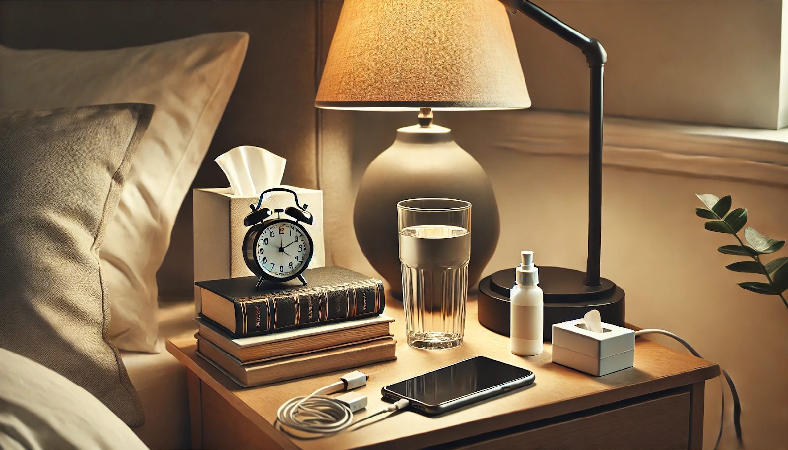 Messy Nightstand Is Ruining Your Sleep