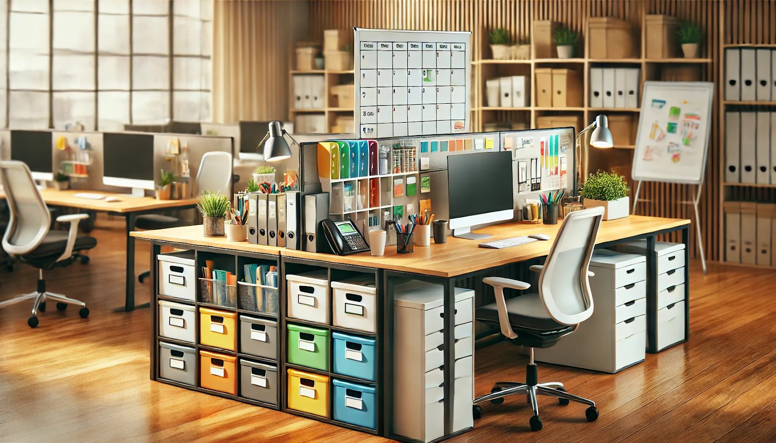 Organizing a Shared Home Office