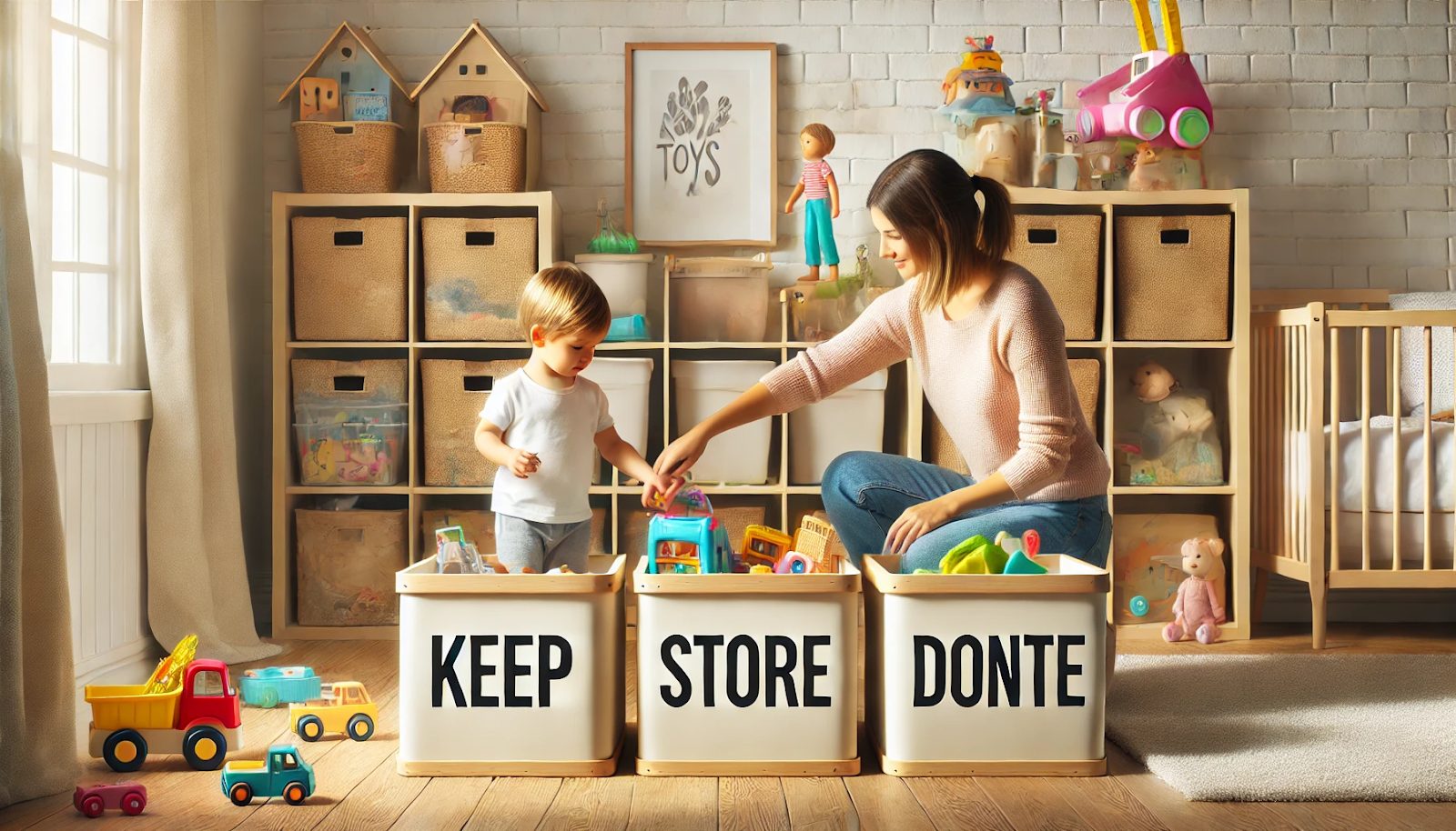 Organizing a Kids Room