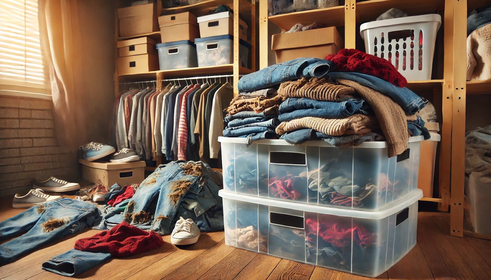 How You Store Seasonal Clothes
