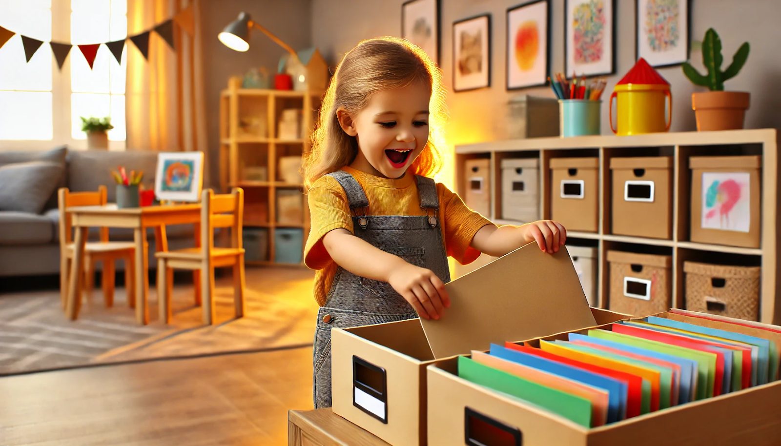Organize Kids Artwork